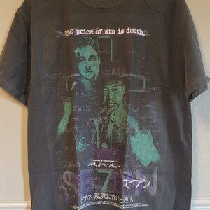 RARE Rucking Fotten SE7EN Movie Graphic Tee Limited Variant Comfort Colors L